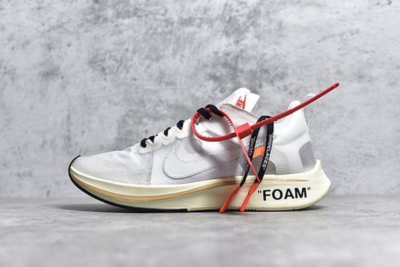 Authentic OFF-WHITE x Nike Zoom Fly SP GS